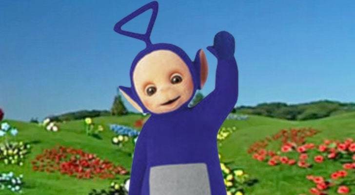 Tinky Winky, the purple teletubby