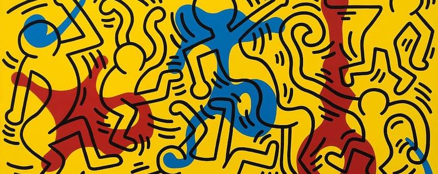 Keith Haring artwork