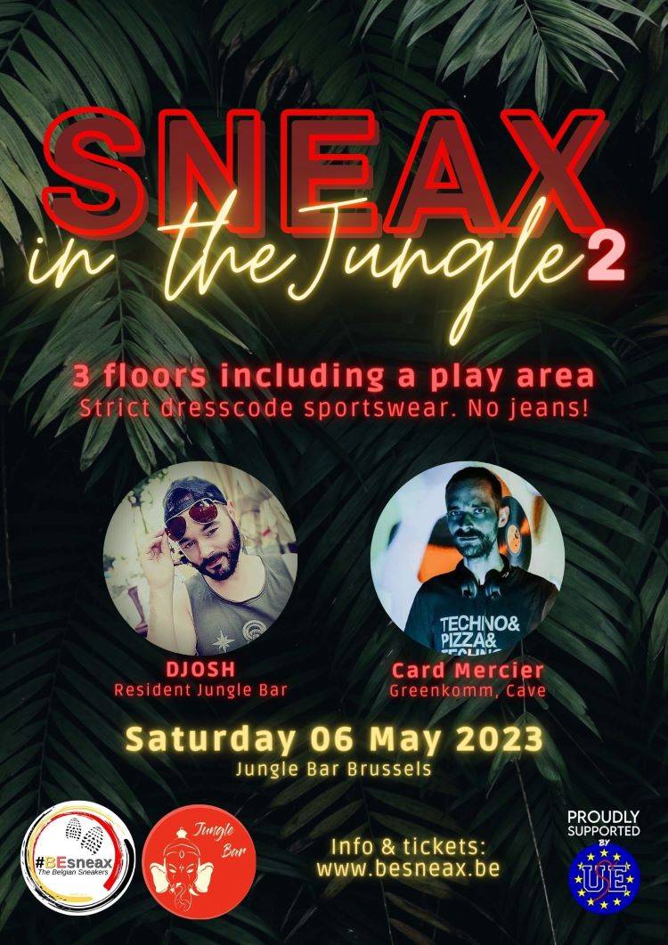 Sneax in the Jungle 2 flyer