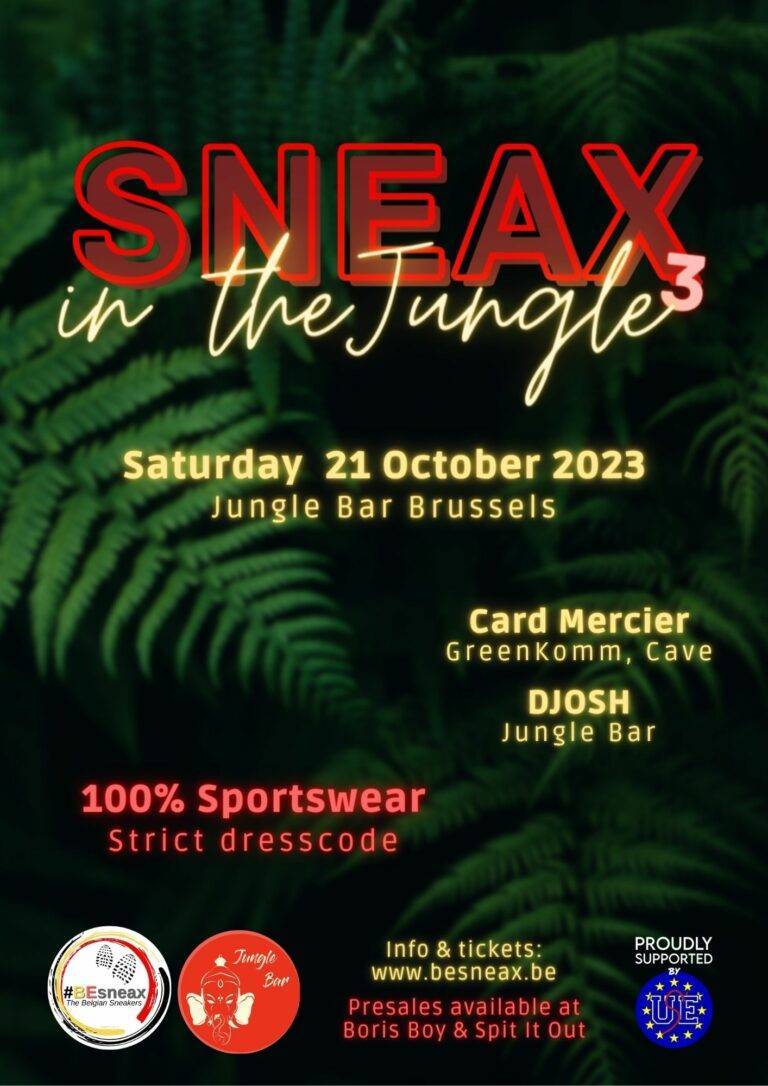 Sneax in the Jungle 3 - Flyer