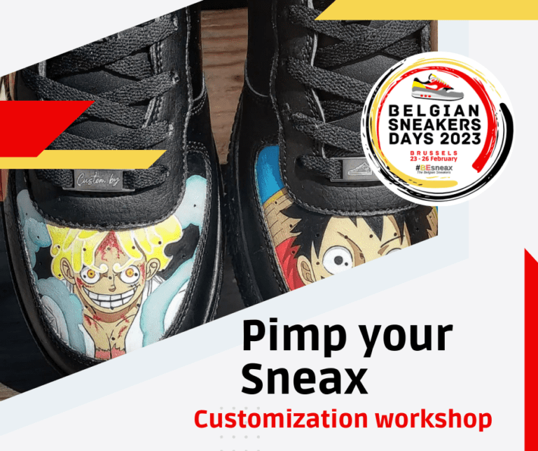 Pimp your Sneax - Customization workshop