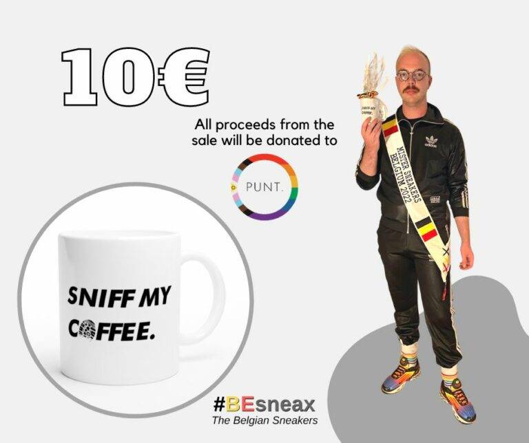 Sniff my coffee - Mr Sneakers Belgium 2022