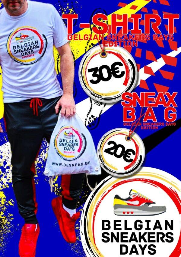 T-shirt & Bag Belgian Sneakers Days